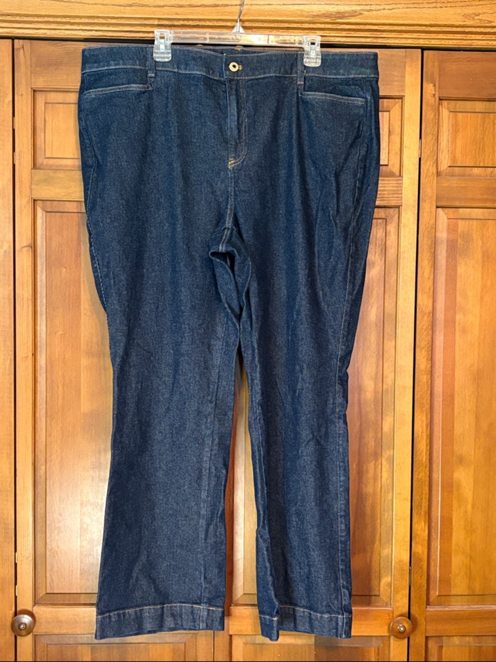 Talbots Dark Blue Flare Jeans
